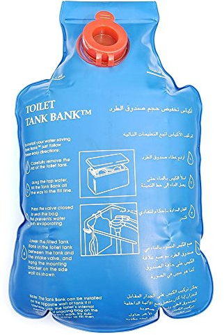 PLUMBING4HOME Insert de réservoir de Chasse Dispositif d'économie d'eau WC bancaire du réservoir