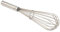 PIAZZA - Frusta a Mano da Cucina Professionale in Acciaio Inossidabile, 8 Fili, 35cm, Sbattitore Manuale Robusto con Anello per Mescolare Agilmente senza Grumi - Utensili Cucina Acciaio Inox, 35x7x7cm