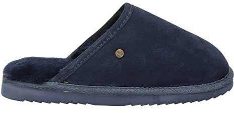Warmbat Herren Classic Pantoffeln, Blau (45 Dark Navy), 44 EU