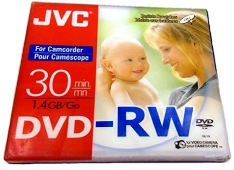 30 Min 1.4GB DVD-RW Disc (1 pack)