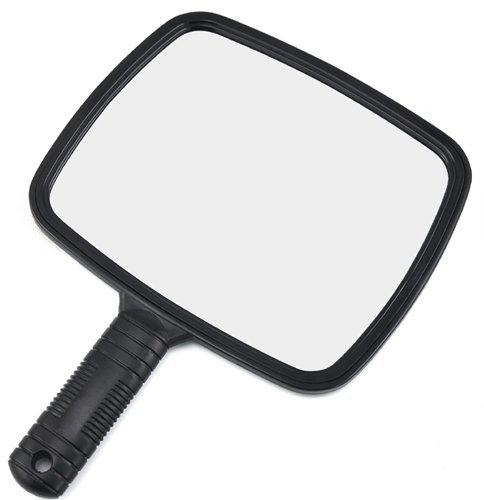 Accessotech, Professioneller Handspiegel mit Griff - Friseurbedarf