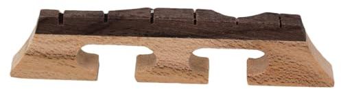BQLZR Maple Ebony Bridge 6 String Banjo Replacement