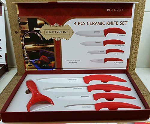 Professional in ceramica Royalty Line/4 coltelli Rot
