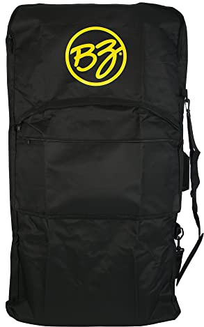 BZ Bodyboards- Basic Bodyboard Bag - Nylon - 2 Board Capacity (Black)