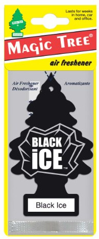 Magic Tree Car & Home Hanging Air Freshener - Black Ice