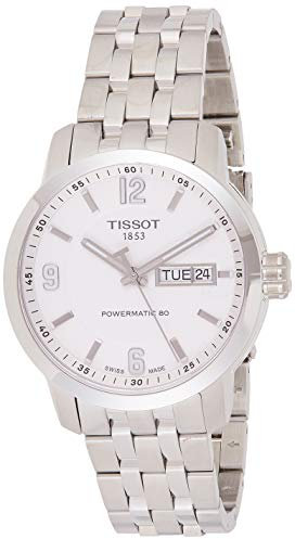 Tissot Herren-Armbanduhr Analog Automatik Edelstahl T055.430.11.017.00