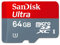 SanDisk Mobile Ultra microSDXC 64 GB UHS-I Class 10 Memory Card 30 MB/s + SD Adapter + Memory Zone App (SDSDQU-032G-U46A)