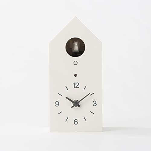 Muji Cuckoo Clock, White, Medium