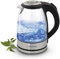 Bollitore elettrico Yosemite 1,7L Vetro Con Luce LED