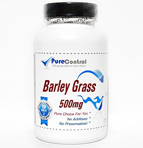 Barley Grass 500mg // 200 Capsules // Pure // by PureControl Supplements