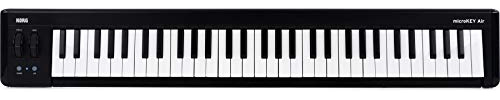 Korg - microKEY2-61AIR Bluetooth Wireless + USB MIDI Controller - 61 Key - Black