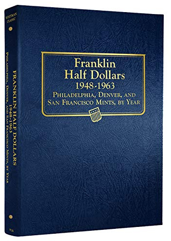 Whitman US Franklin Half Dollar Coin Album 1948 - 1963 #9126