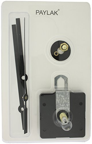 Clock Movement Quartz Square Straight Black Hand 1/4 Kit