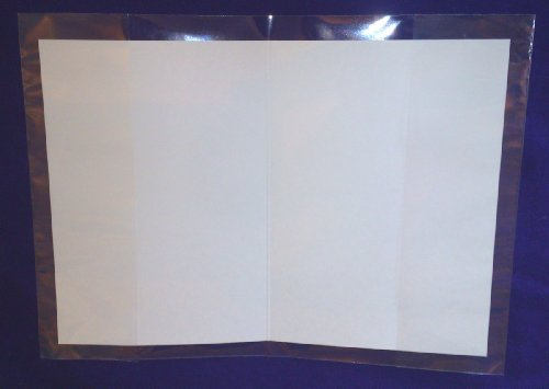 celloexpress C6 - Jacket/WRAP Around Cellophane Greeting Card Display Bags/Sleeves - Suitable for envelopes Size 114mm x 162mm - Small Cello - Pack of 50