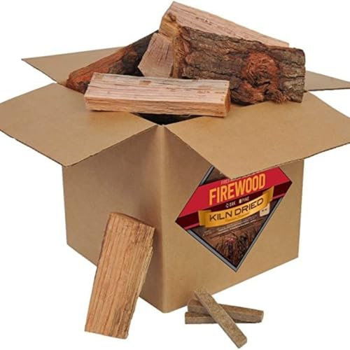 Smoak Firewood – ugnstorkad premium USDA-certifierad ved (små miniloggar (20 cm delar) 11,3–13,6 kg) passar Ranger solospis