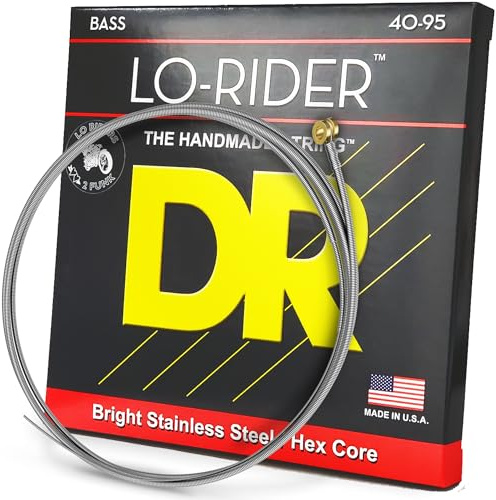 DR Strings MUSIC Lo Riders E-Bass Steel