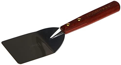 NOGENT 1710, Paletta da Cucina in Acciaio Inox, Modello Piccolo, Manico in Legno