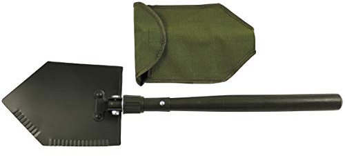 Pala plegable, con mango de madera para PVC, 2 teilig