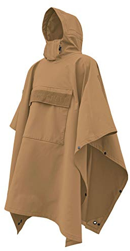 Hazard 4 (APR-PNVL-R-CYT) Poncho Villa Technical Soft Shell Poncho, Coyote