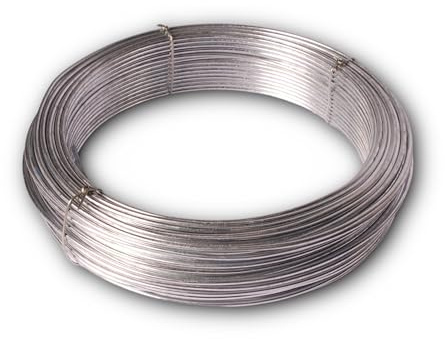 Chapuis - Fil de Tension - Acier Galvanisé - pour Solidifier les Clôtures - Utilisation Extérieure - Résistance et Longévité - Diamètre 2,7 mm - Longueur 50 m