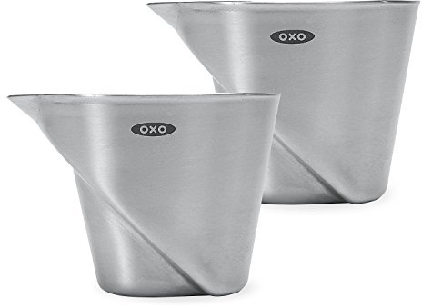 OXO Stahl, gewinkelt Messung Jigger A edelstahl