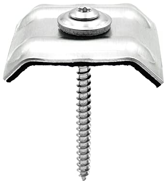 100 Spenglerschrauben 4,5x55 + 100 Kalotten Trapez Profil 76/18 70/18 Wellplatten