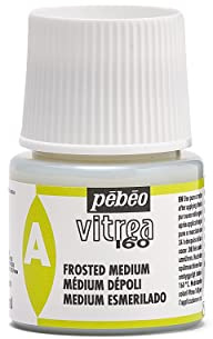 PEBEO 113053 – genomskinlig glasfärg Vitrea 160°C – glasyr medium – 45 ml