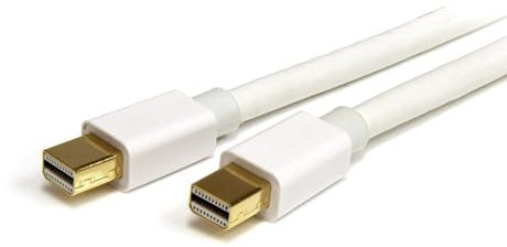 StarTech.com 6.6ft (2m) Mini DisplayPort Cable, 4K UHD Video, mDP 1.2 Cable, M/M mDP Cord, Mini DisplayPort (Not Thunderbolt)
