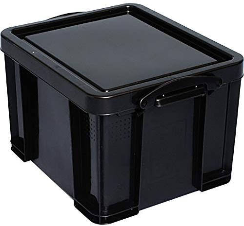 Really Useful 35 Litre Recycled Box Black 35BKR