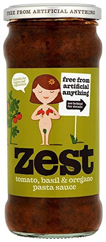 Zest Tomato Basil & Oregano Pasta Sauce 340g-8 Pack