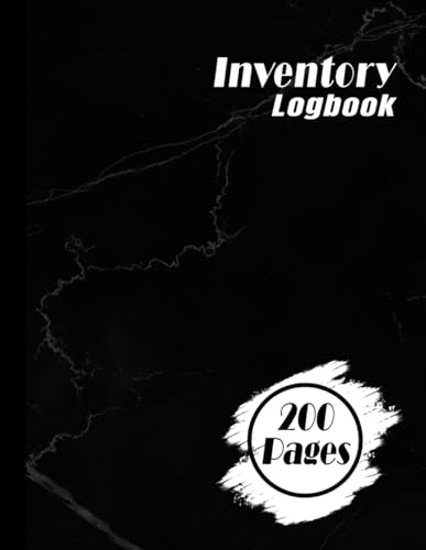 Inventory Log Book: Simple 8.5x11, 21.59x27.94 cm, Alternate Row Shading