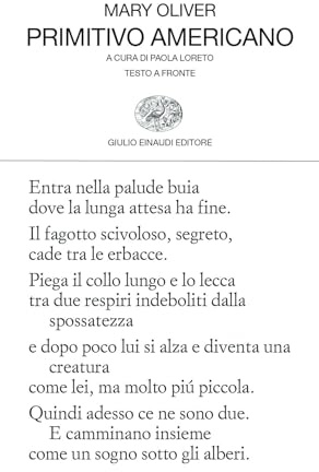Primitivo americano. Testo inglese a fronte