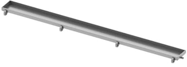 TECEdrainline Ablaufrinne Plate für Duschen (Edelstahl poliert, gerade Form, Länge 70 cm) 600770
