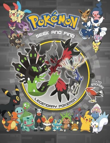 Pokémon Seek and Find: Legendary Pokémon: Legendary Pokemon
