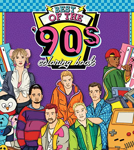 Best of the '90s Coloring Book /anglais