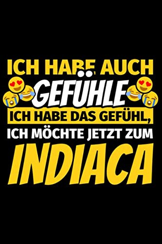 Notizbuch liniert: Indiaca Geschenke Indiaca