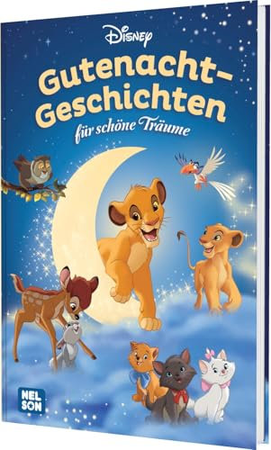 Disney Vorlesebuch: Gutenacht-Geschichten für schöne Träume: 4 bezaubernde Vorlesegeschichten | Disney-Klassiker zum Vorlesen für Kinder ab 3 Jahren