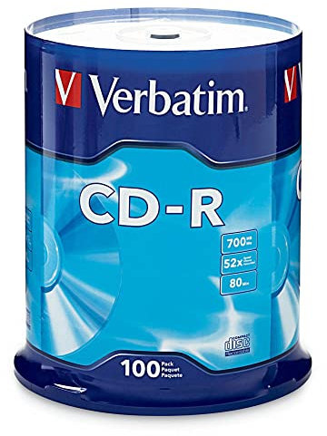Verbatim Standard 120mm CD-R Media 700 MB