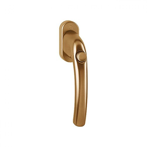 Fenstergriff Tokyo von Hoppe mit Druckknopf in bronze