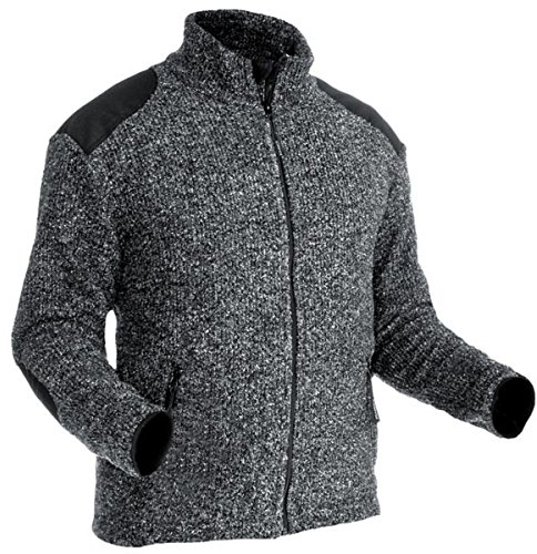 Pfanner warme Jacke aus gestricktem Fleece 101318, Farbe:grau, Größe:S