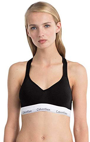 Calvin Klein Women's Triangle Bra, Black (Black 001), S