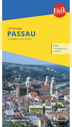 Falk Cityplan Passau 1:17.500