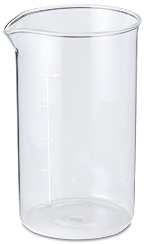 aerolatte Spare/Replacement Glass Beaker/Carafe for 5-Cup / 600 ml French Presses/Cafetières