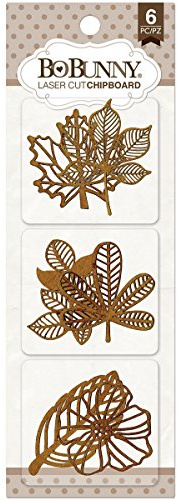 Bo Bunny Laser Cut Chipboard Foliage