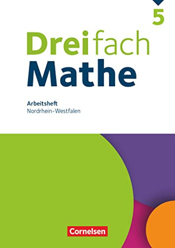 Dreifach Mathe - Nordrhein-Westfalen - Ausgabe 2022 - 5. Schuljahr: Arbeitsheft mit Lösungen