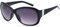 styleBREAKER Damen Oversize Sonnenbrille Butterfly mit Verlaufsgläsern | Kunststoffrahmen mit Metallverzierung am Bügel | UV400 Schutz, Gestell Schwarz/Glas Grau-Violett Verlaufsglas