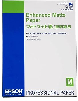 Epson C13S042095 Enhanced matte paper inkjet 189g/m2 A2 50 Blatt Pack