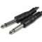 PCArena Guitar Amp Cable 6.35mm To 1/4 Mono Jack Plug Lead 20m