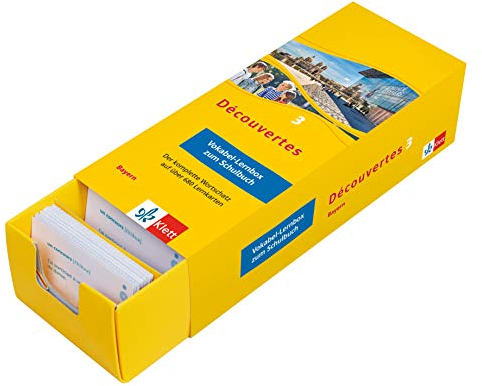 Découvertes 3 Bayern Vokabel-Lernbox zum Schulbuch: Französisch passend zum Lehrwerk üben (Découvertes. Ausgabe für Bayern ab 2017)