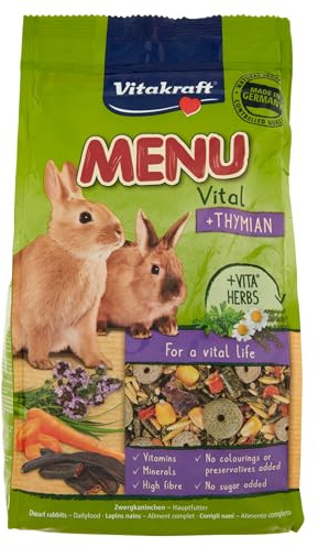 Vitakraft Kaninmat Meny med timjan, 1000g